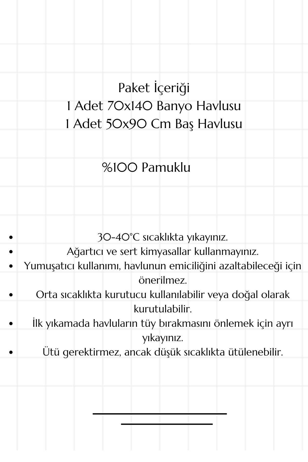 2 li Banyo Havlu Takımı %100 Pamuklu Dry Antrasit resmi